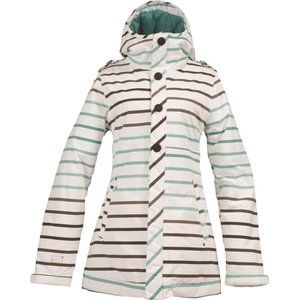 Burton White Collection Weekend Snowboard Jacket